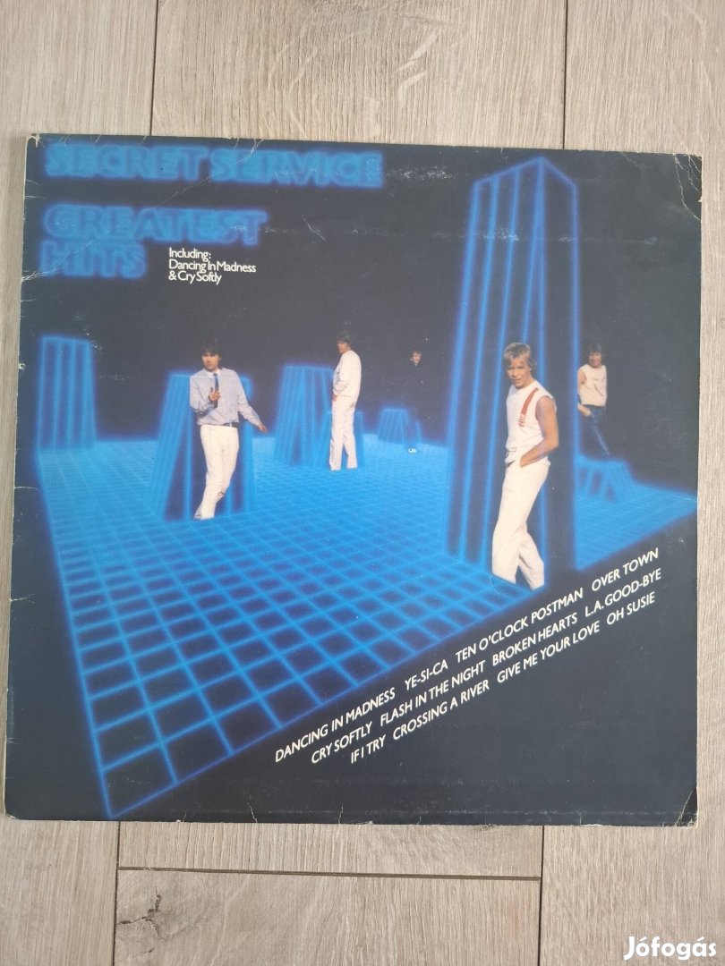 Secret Service Greatest hits bakelit lemez