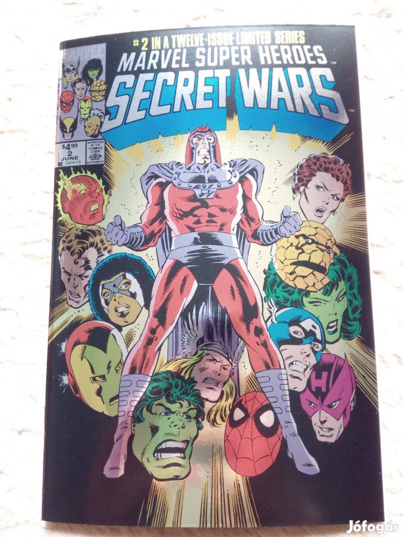 Secret Wars/Titkos Háború Marvel hasonmás képregény 2B. száma eladó!