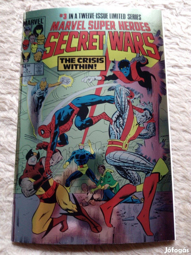 Secret Wars/Titkos Háború Marvel hasonmás képregény 3B. száma eladó!