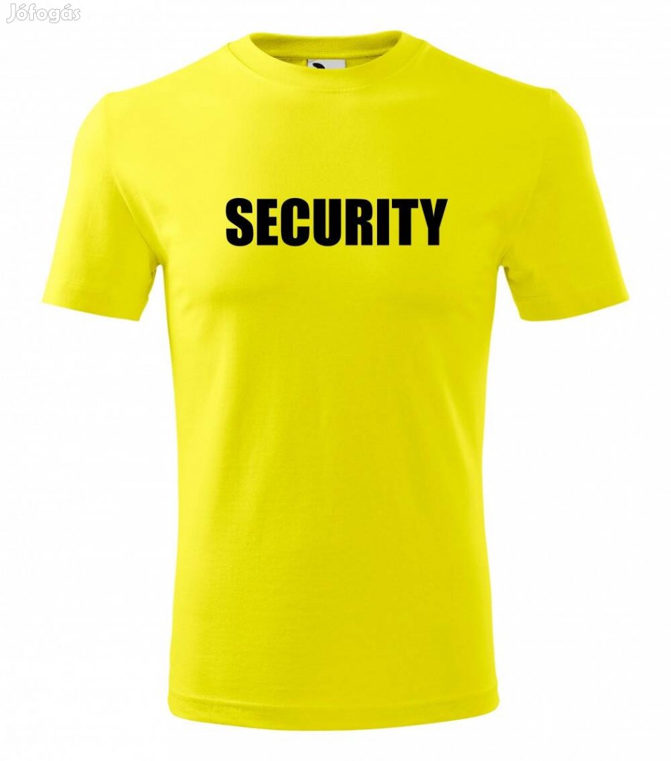 Security póló rendelhető