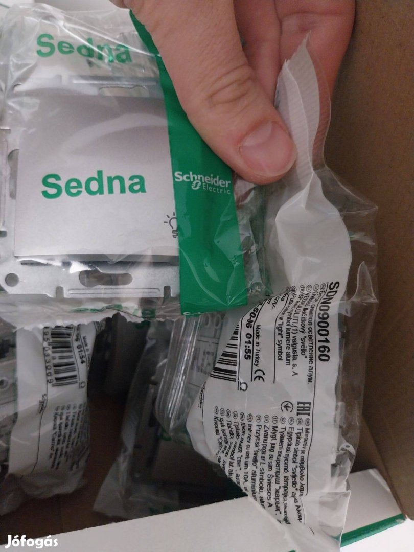 Sedna N101 Lj nyomógomb Alumínium SDN0800160