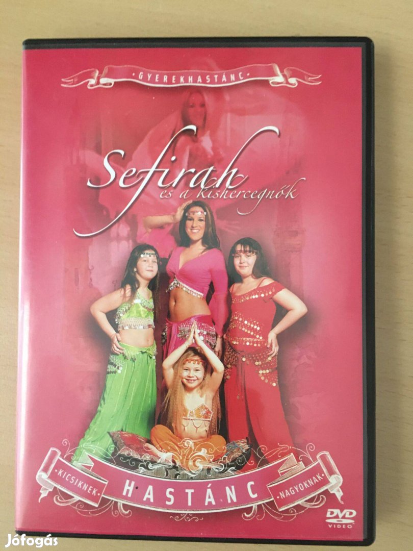 Sefirah és a kishercegnők Hastánc kicsiknek nagyoknak DVD