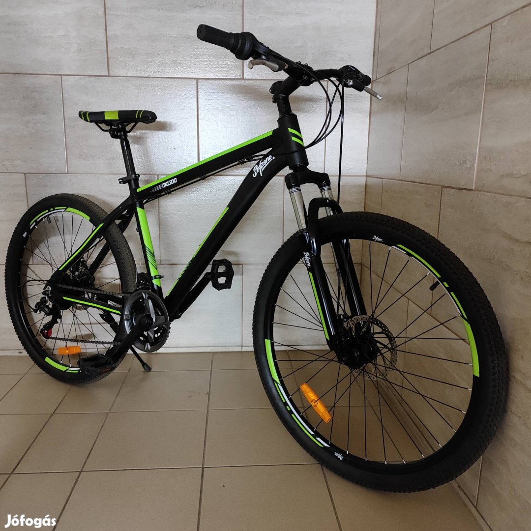 Sefzone MD300 26"-os mountain bike, dupla tárcsafék, új állapotban