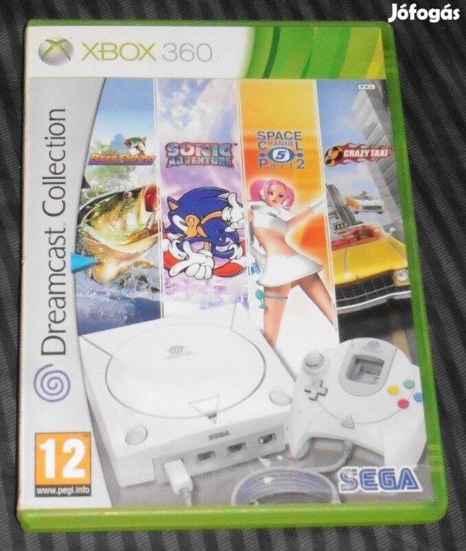 Sega Dreamcast Collection (4db Játék) Gyári Xbox 360 Játék akár féláro