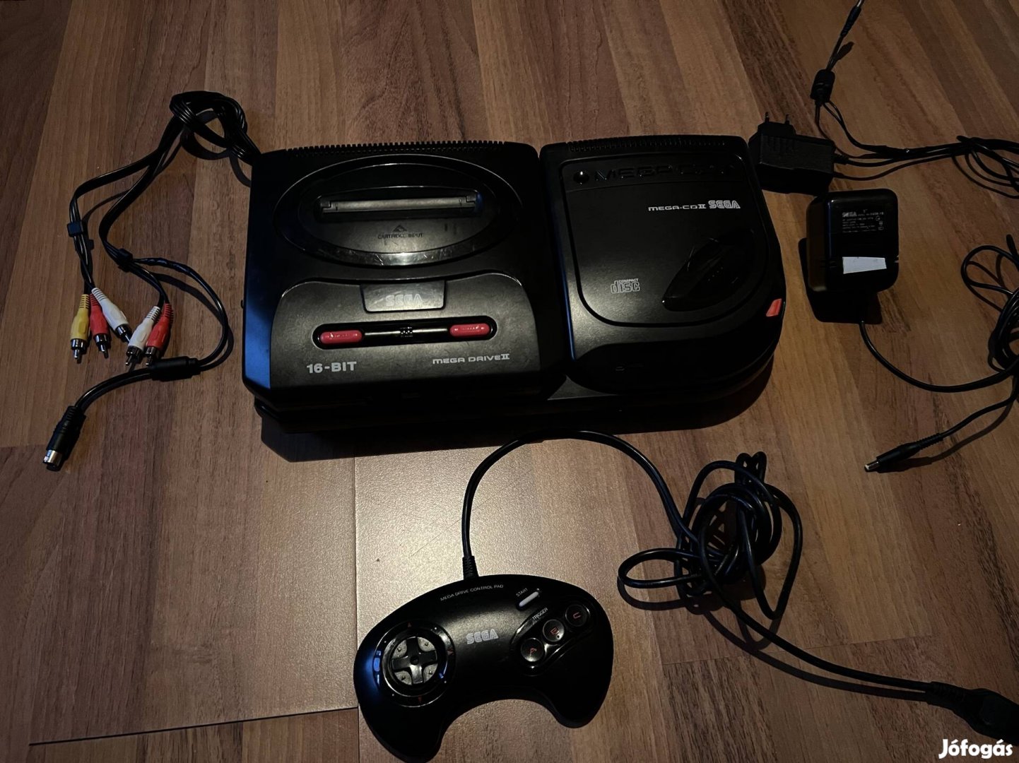 Sega Megadrive 2 Mega CD2 konzol