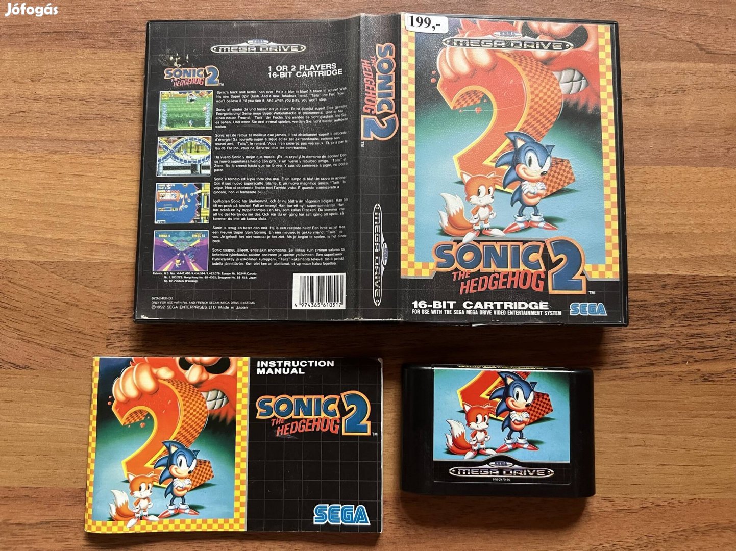 Sega Megadrive Sonic 2