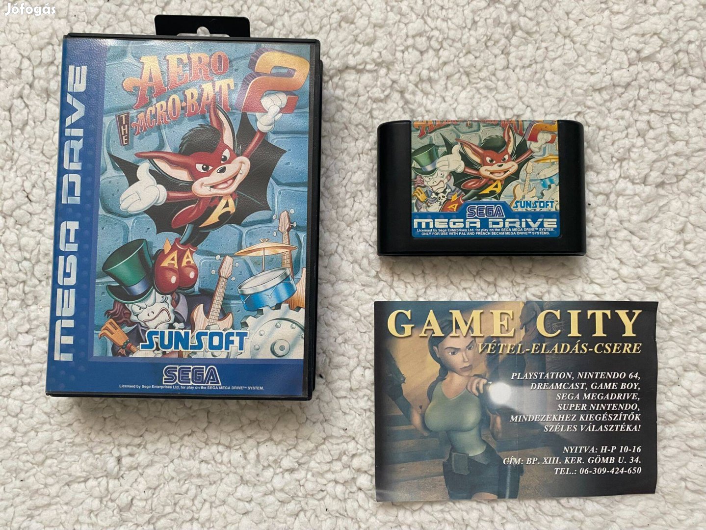 Sega Megadrive játék - Aero the Acro-bat 2