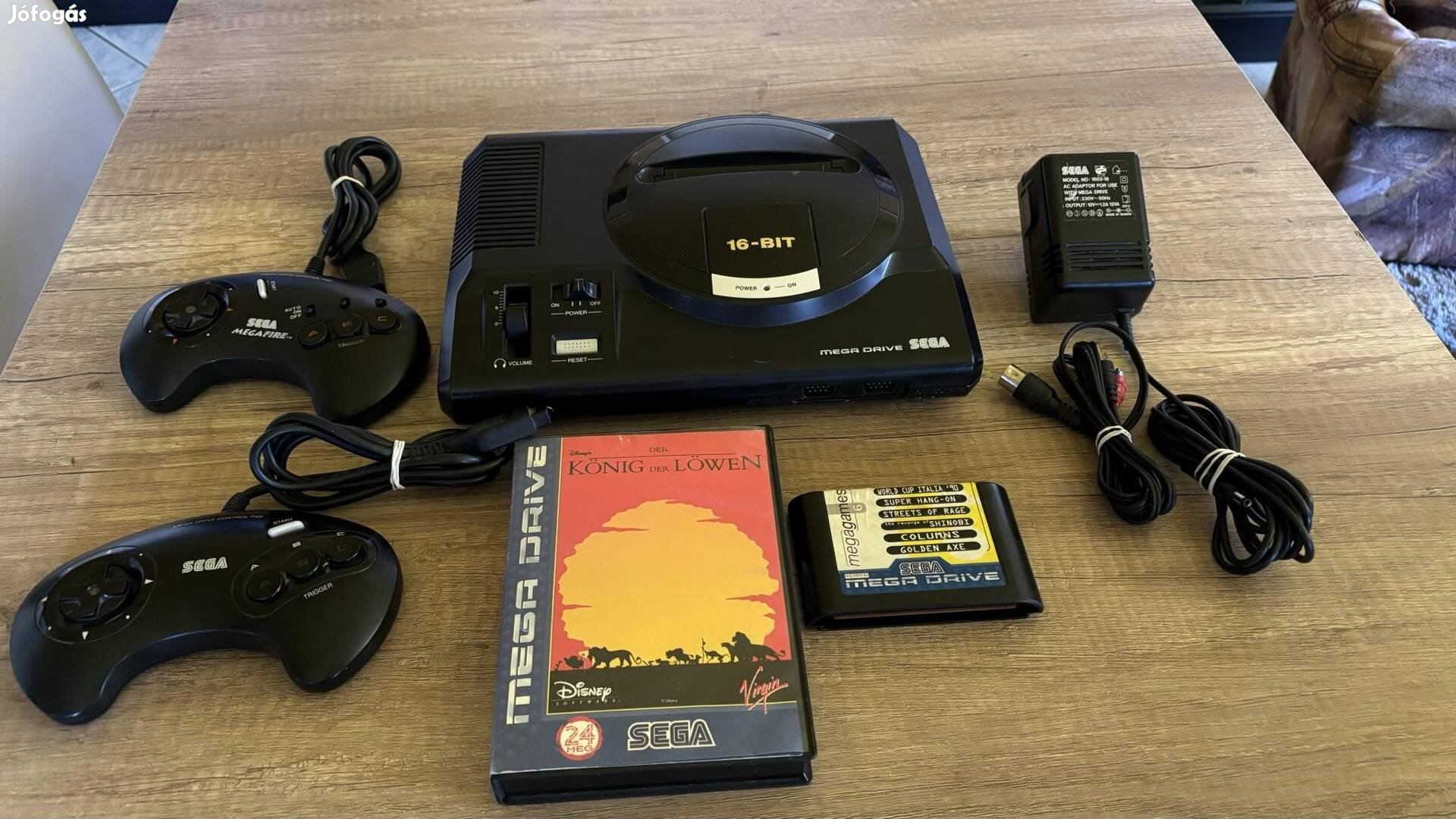 Sega Megadrive játékokkal