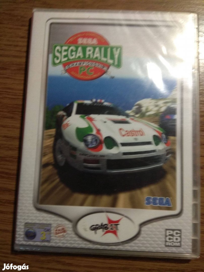 Sega Rally új bontatlan PC játék