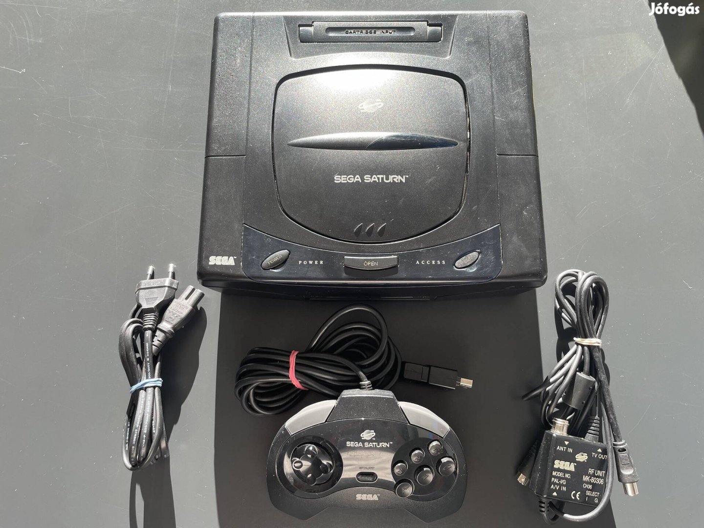 Sega Saturn PAL Komplett + Exhumed Játék Ritka Konzol