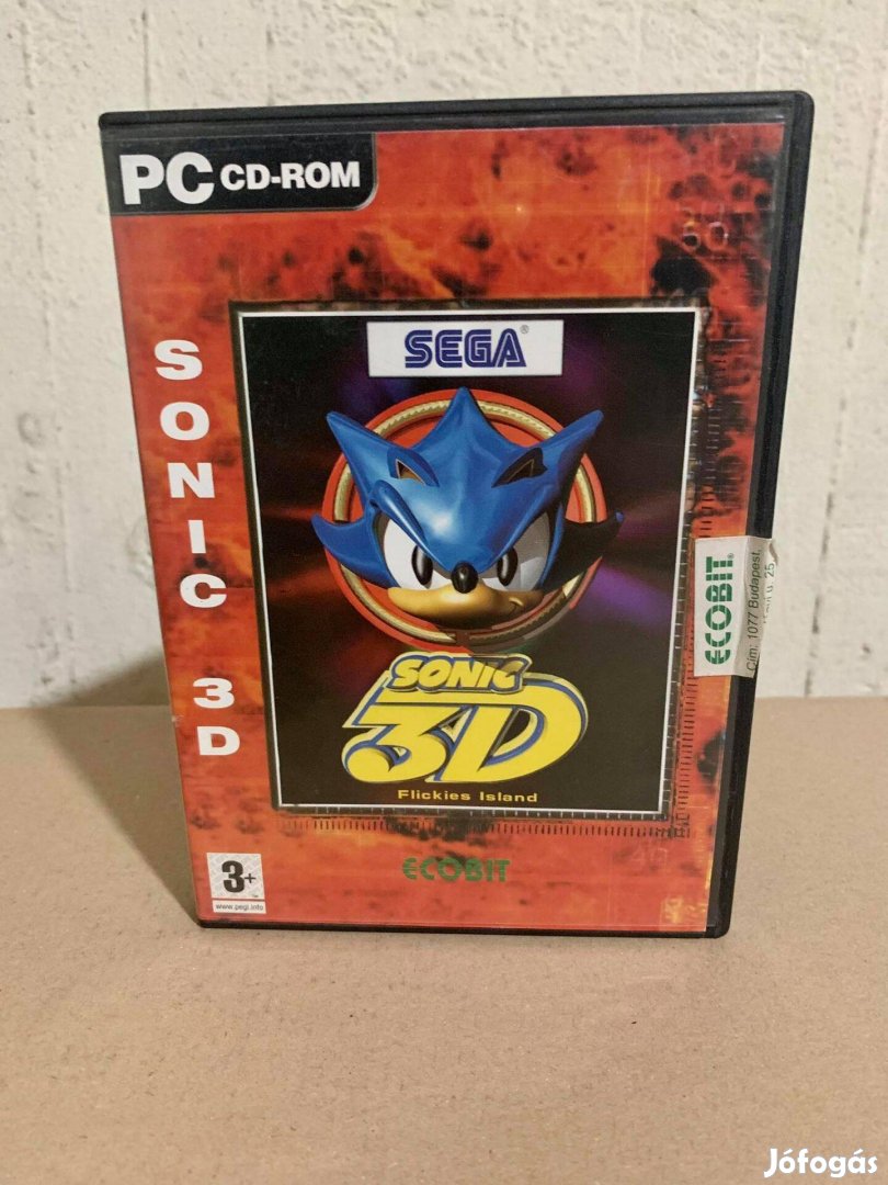 Sega Sonic 3D - Flickie's Island PC játékszoftver