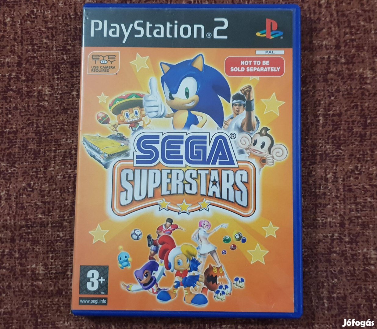 Sega Superstars Playstation 2 eredeti lemez ( 4000 Ft )