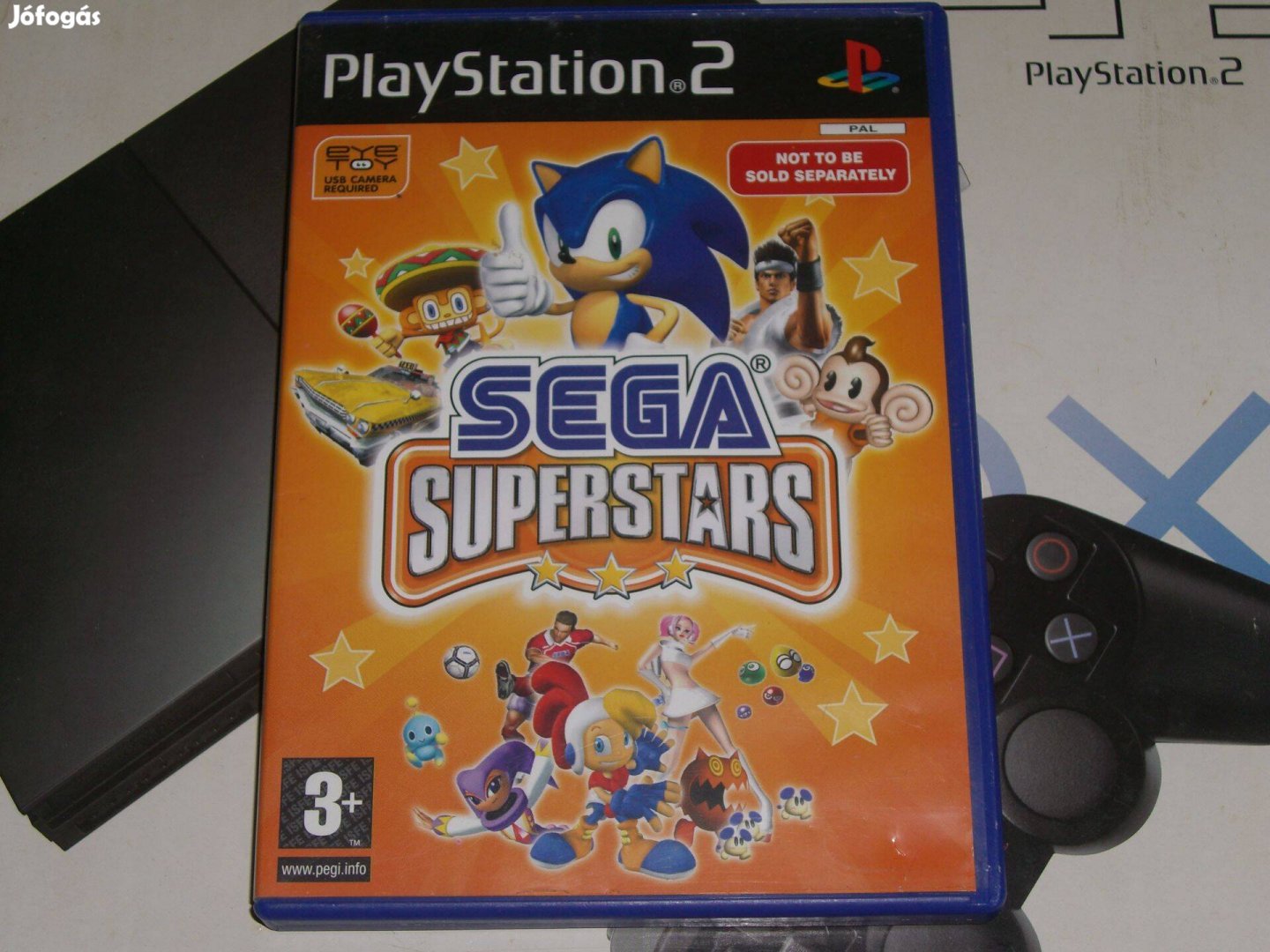 Sega Superstars Playstation 2 eredeti lemez eladó