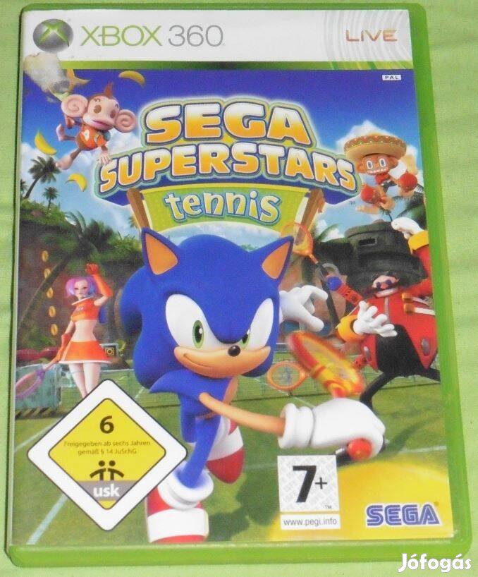 Sega Superstars Tennis (Gyerekes, Tenisz) Gyári Xbox 360 Játék