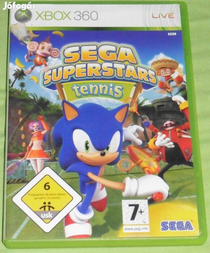 Sega Superstars Tennis (Gyerekes, Tenisz) Gyári Xbox 360 Játék