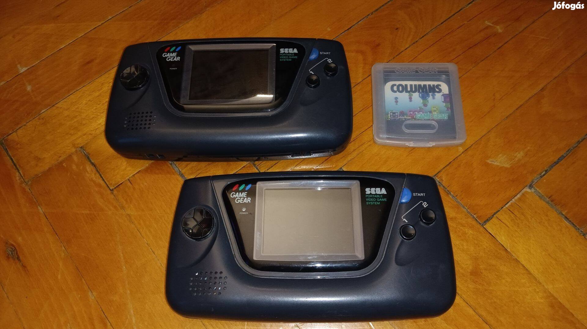 Sega game gear 2db (az egyik hibás) columns játékkal