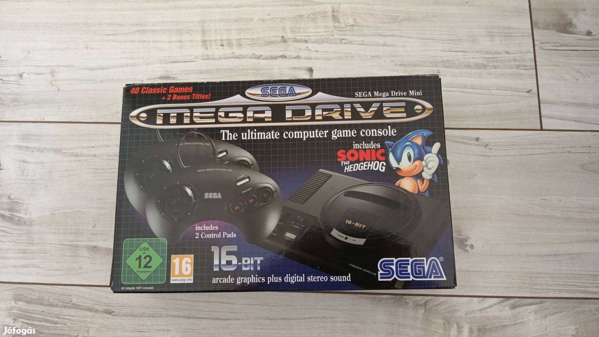 Sega mega drive mini sok játékkal nintendo nes snes master system 32x