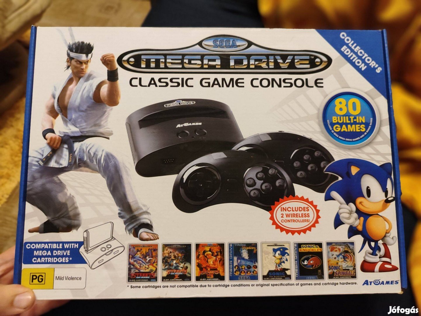 Sega megadrive classic kiadás, 80 játékkal dobozos