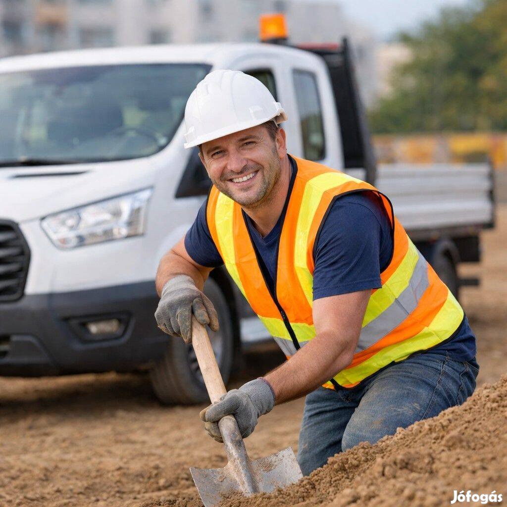 Segédmunka Budapesten B jogosítvánnyal - Segédmunkás