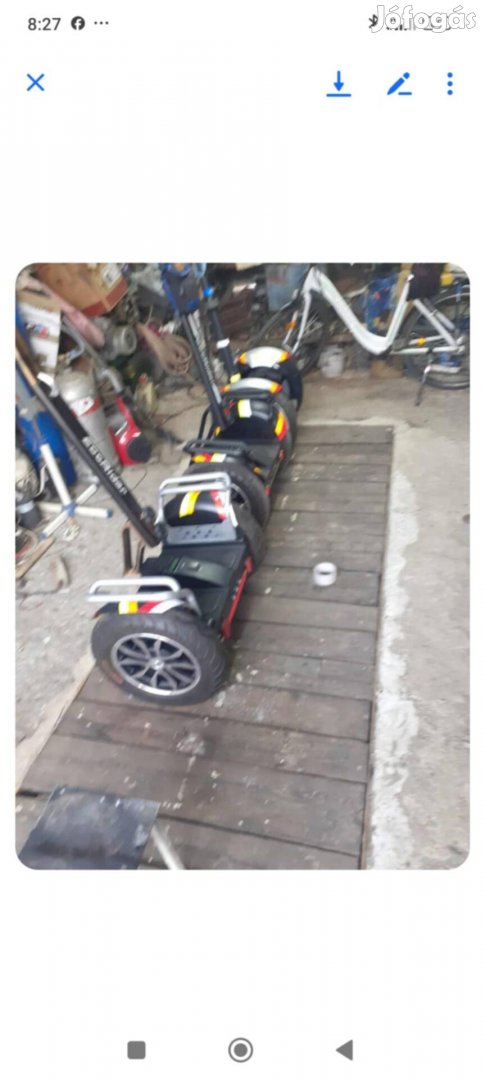 Segwej  eladó Györök alapjában 