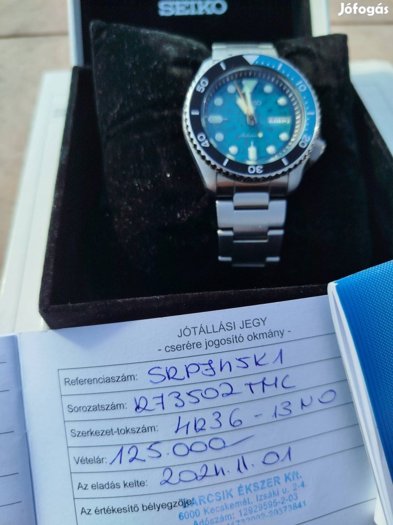 Seiko 5 Sports Time Sonar