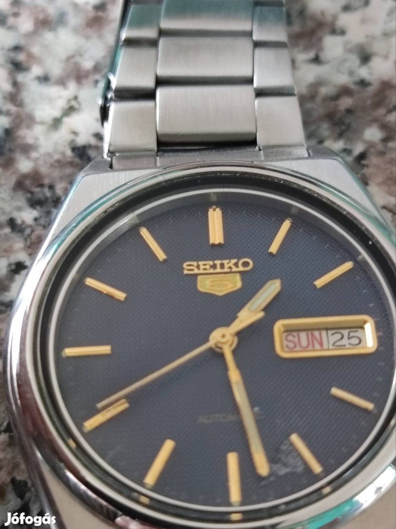 Seiko 5 felujitot retró karóra eladó