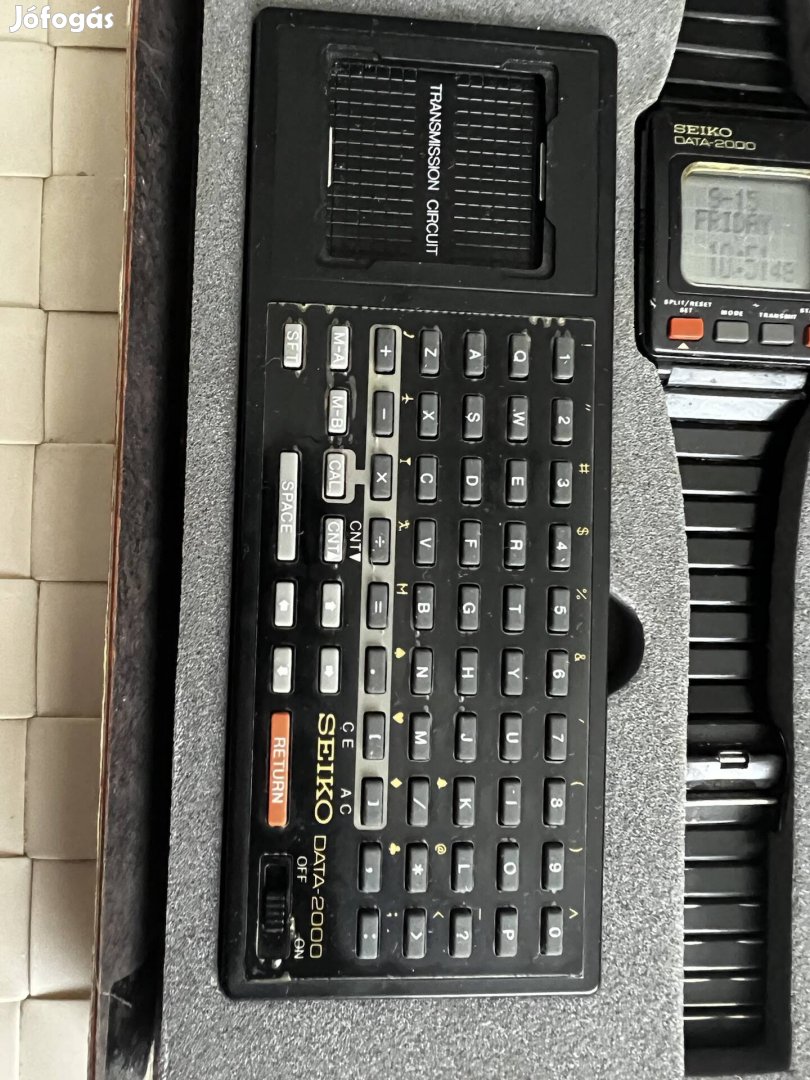 Seiko Data 2000 - óracsoda a 80-as évekből. Igazi ritkaság