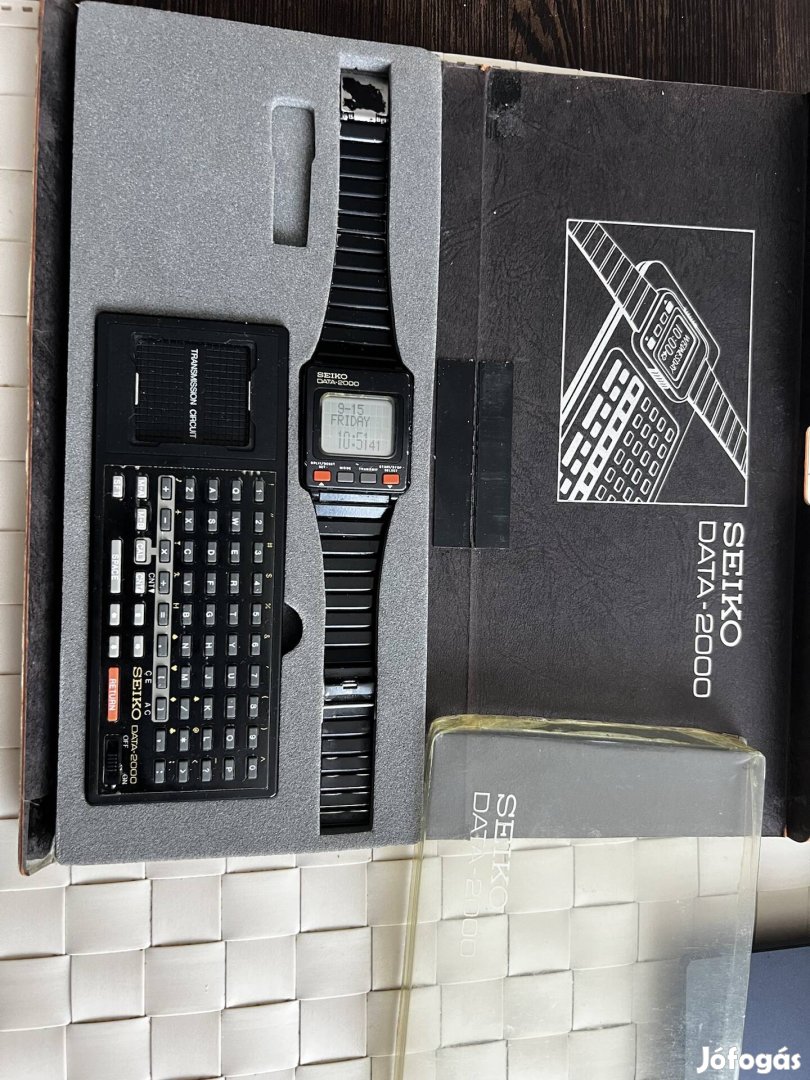 Seiko Data 2000 - óracsoda a 80-as évekből. Igazi ritkaság!!