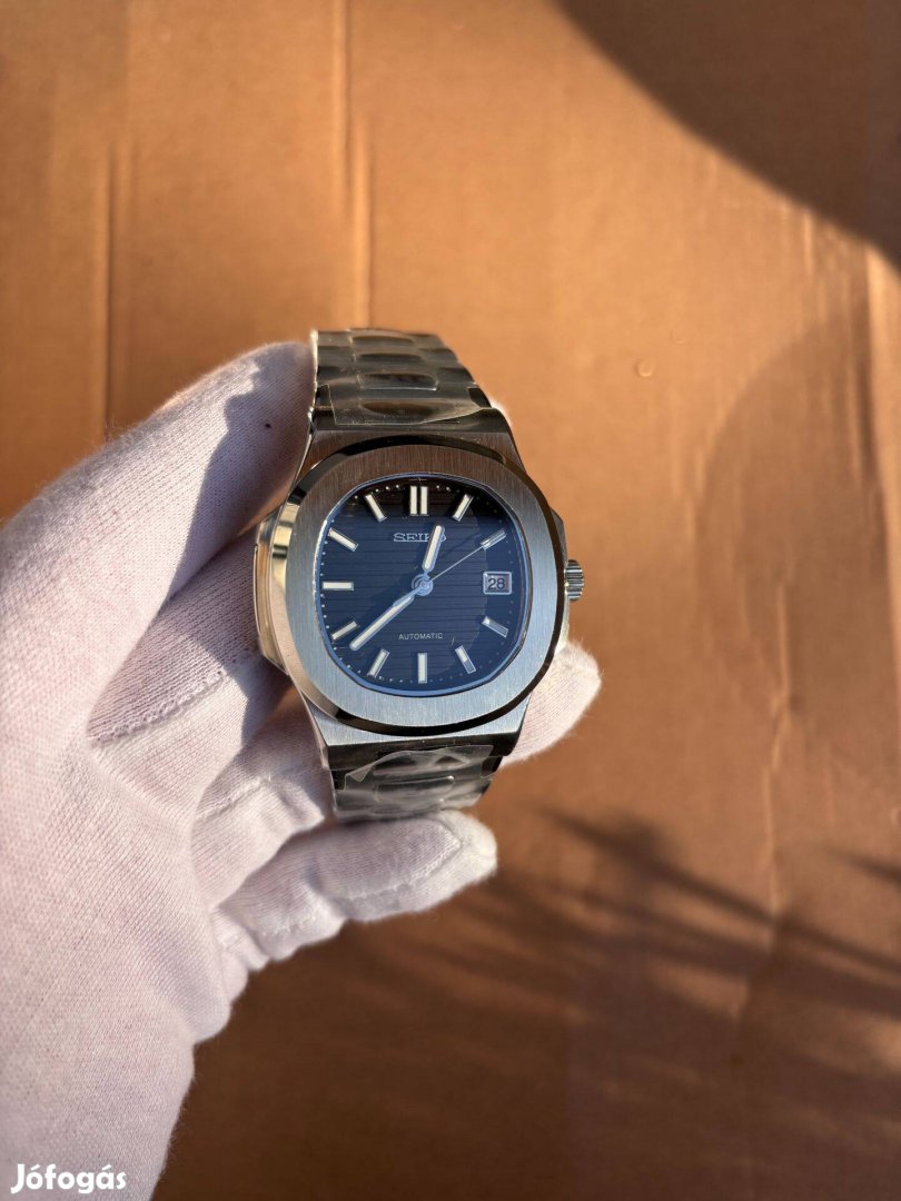 Seiko MOD Nautilus Black