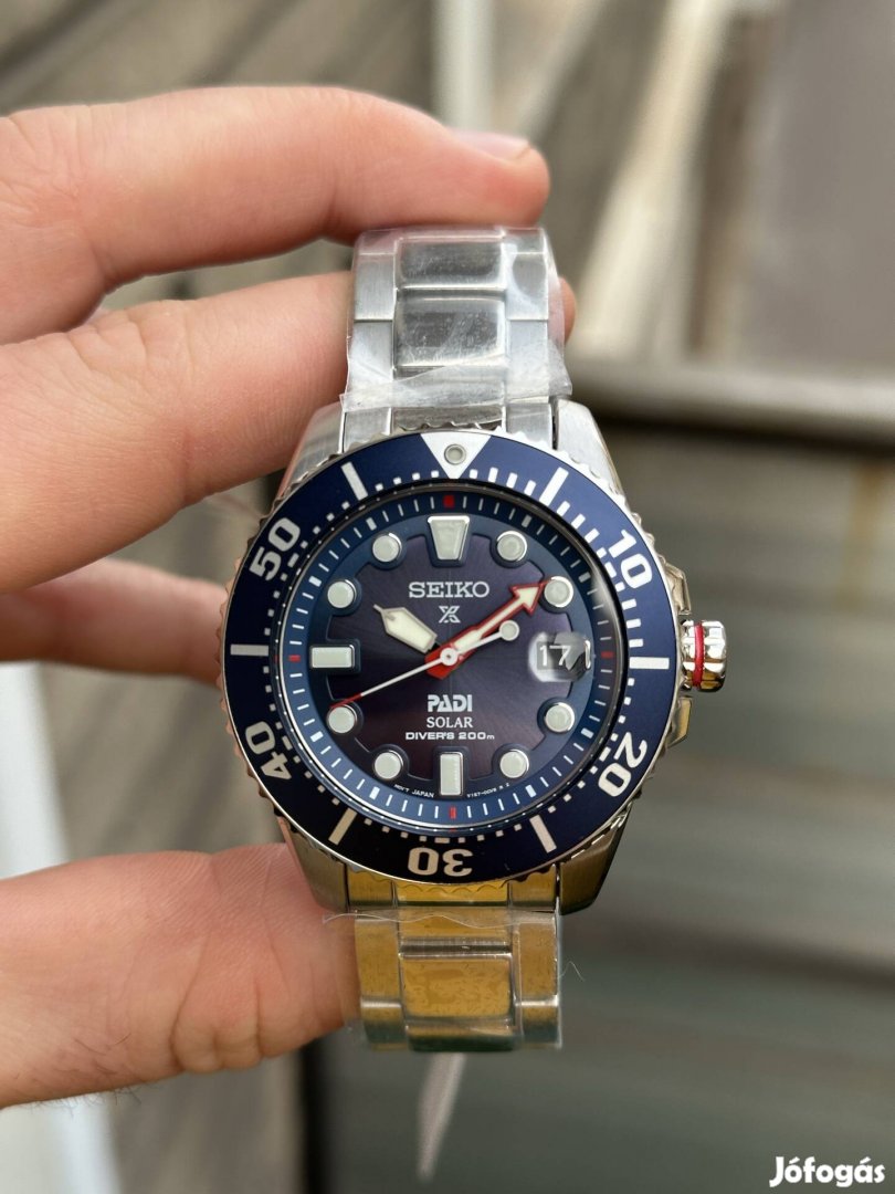 Seiko Prospex PADI SNE549P1 új, szolár karóra 