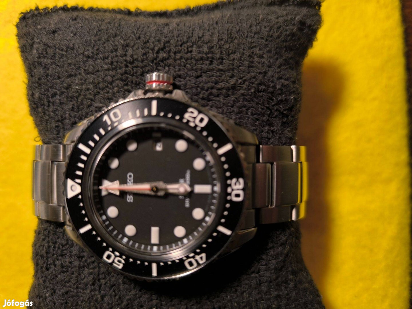 Seiko Prospex Solar Diver Férfi karóra SNE589P1