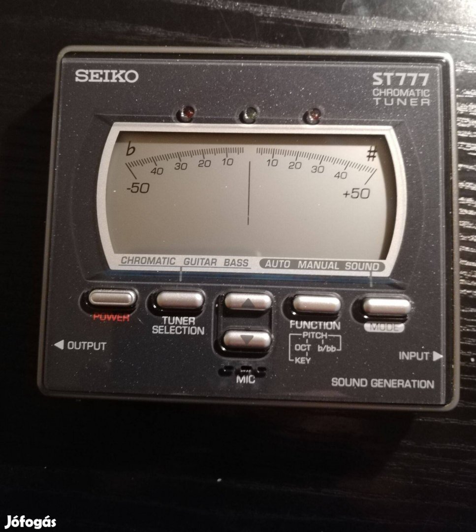 Seiko ST777 chromatic tuner