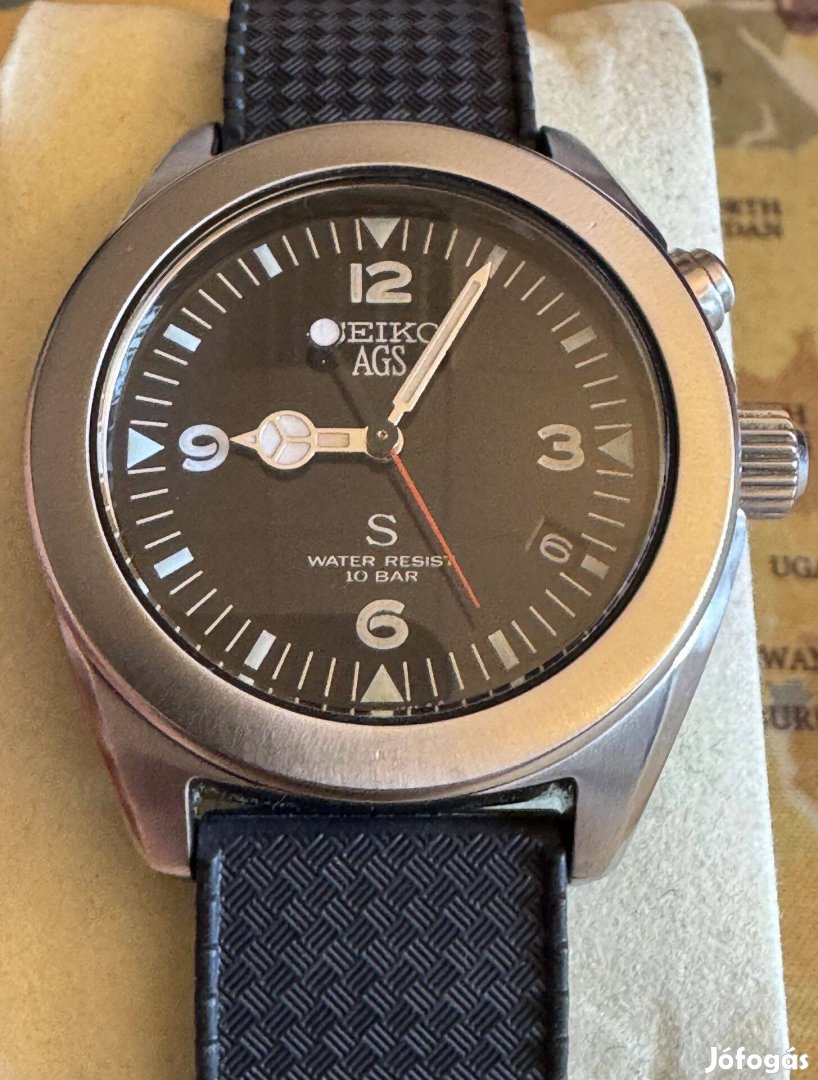 Seiko SUS AGS Kinetic 5M22-6C30