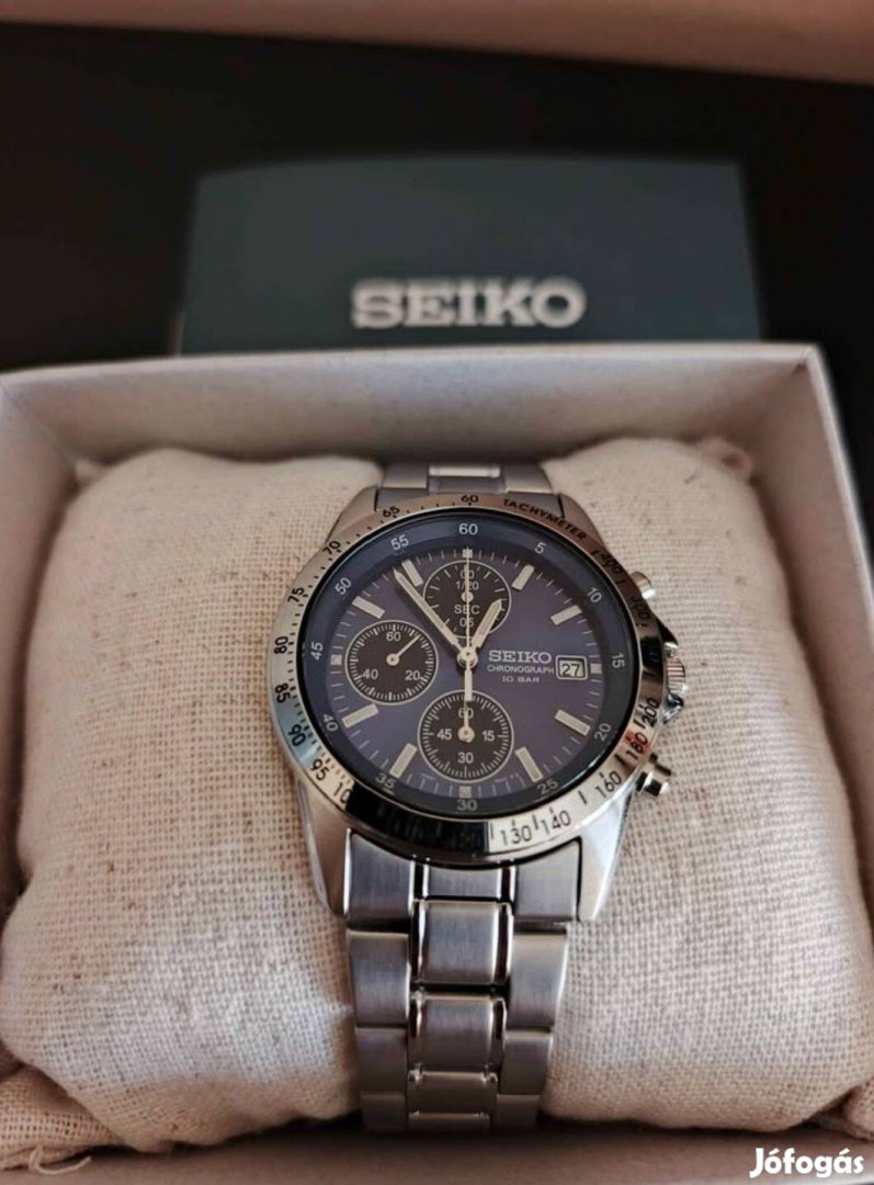 Seiko Sbtq071 chronograph Új, dobozos, papíros