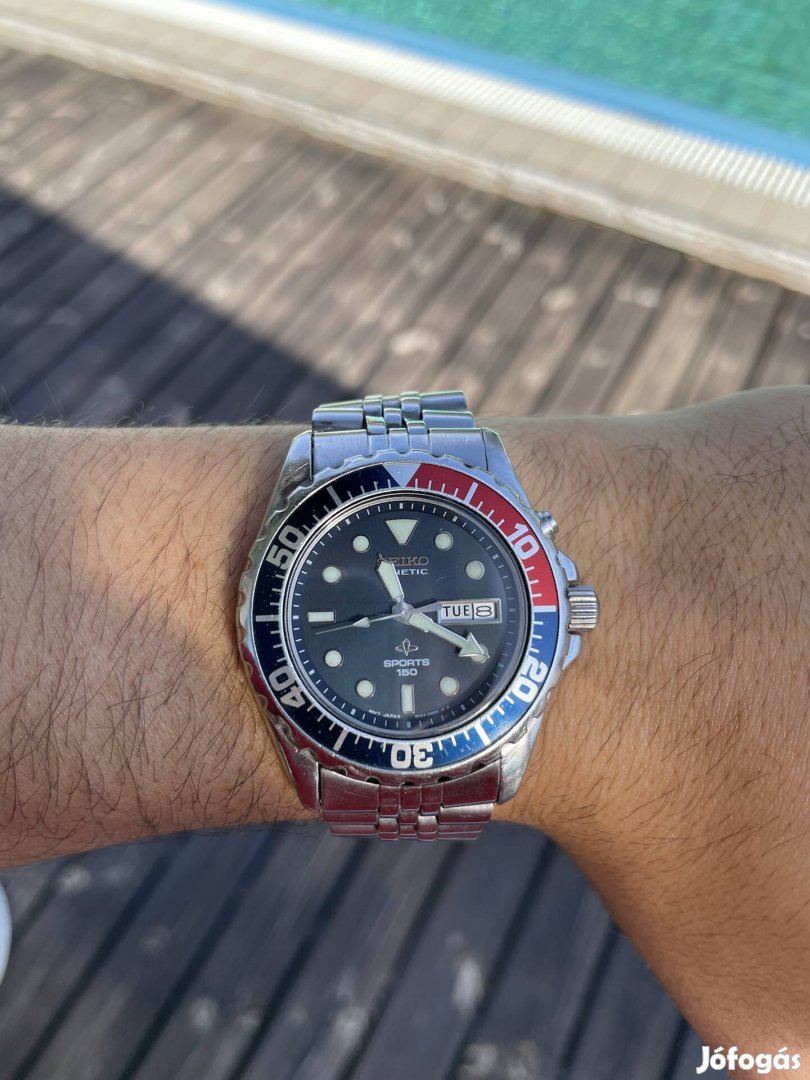 Seiko Scuba Diver Pepsi Kinetic