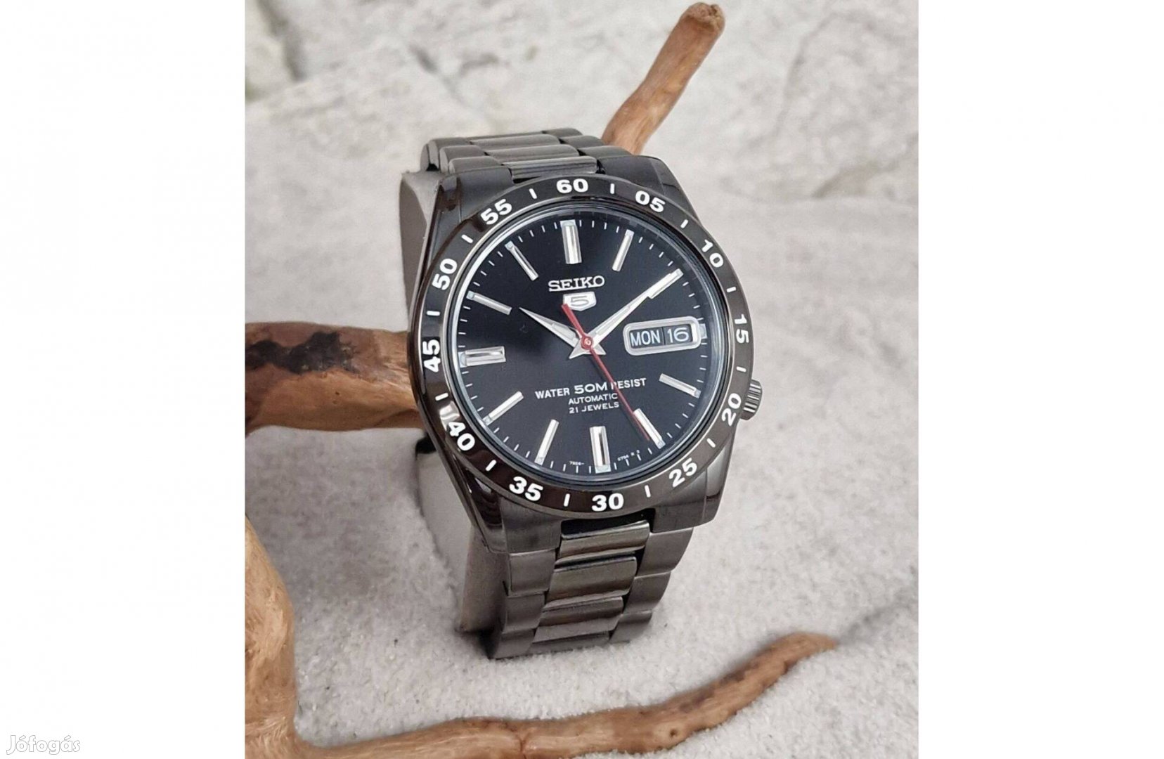 Seiko '5' automata férfi karóra, számla és garancia 2013.01