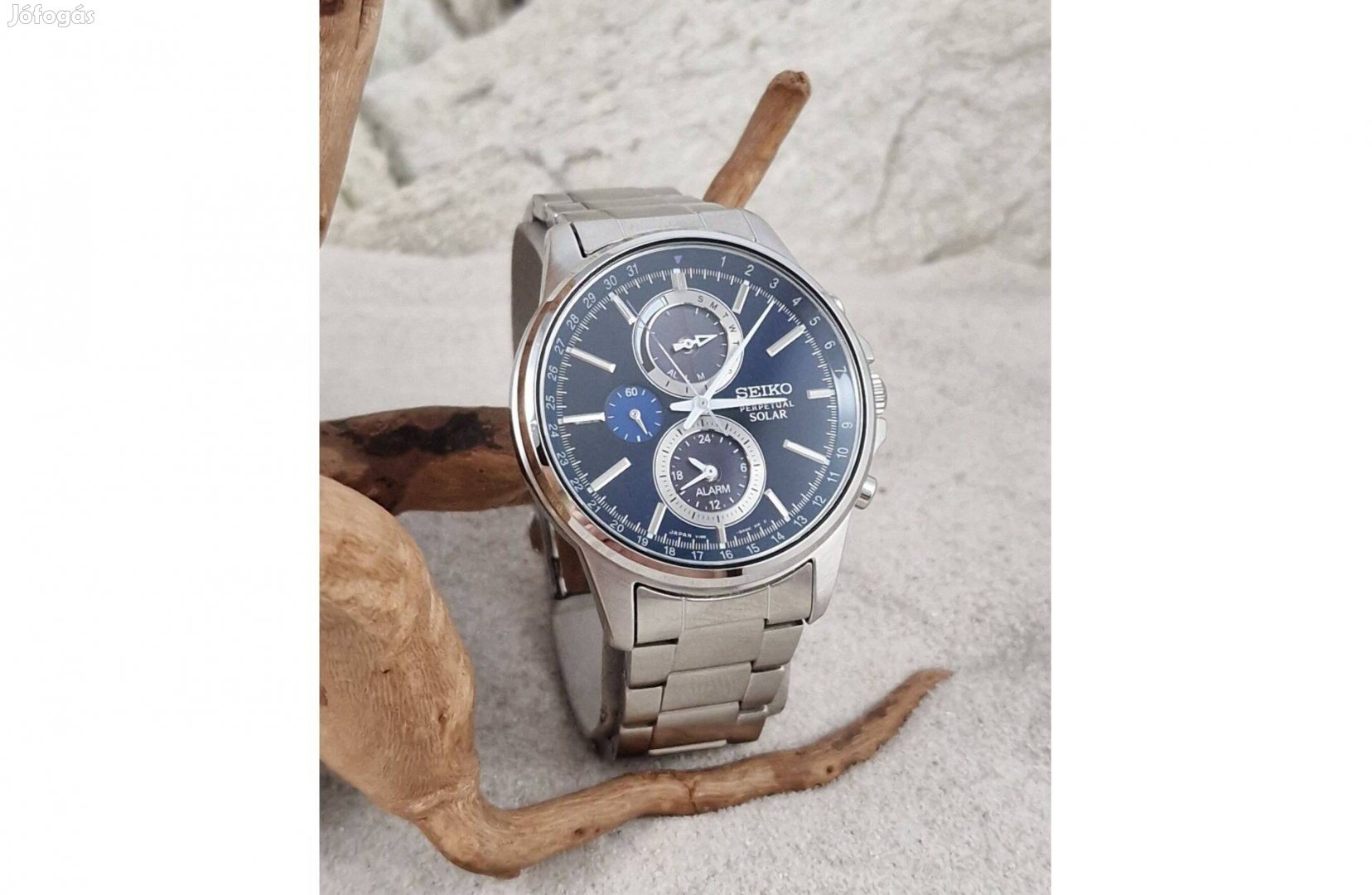 Seiko 'Perpetual Solar', JDM, Zafír, Öröknaptár,számla és gari 2019.11