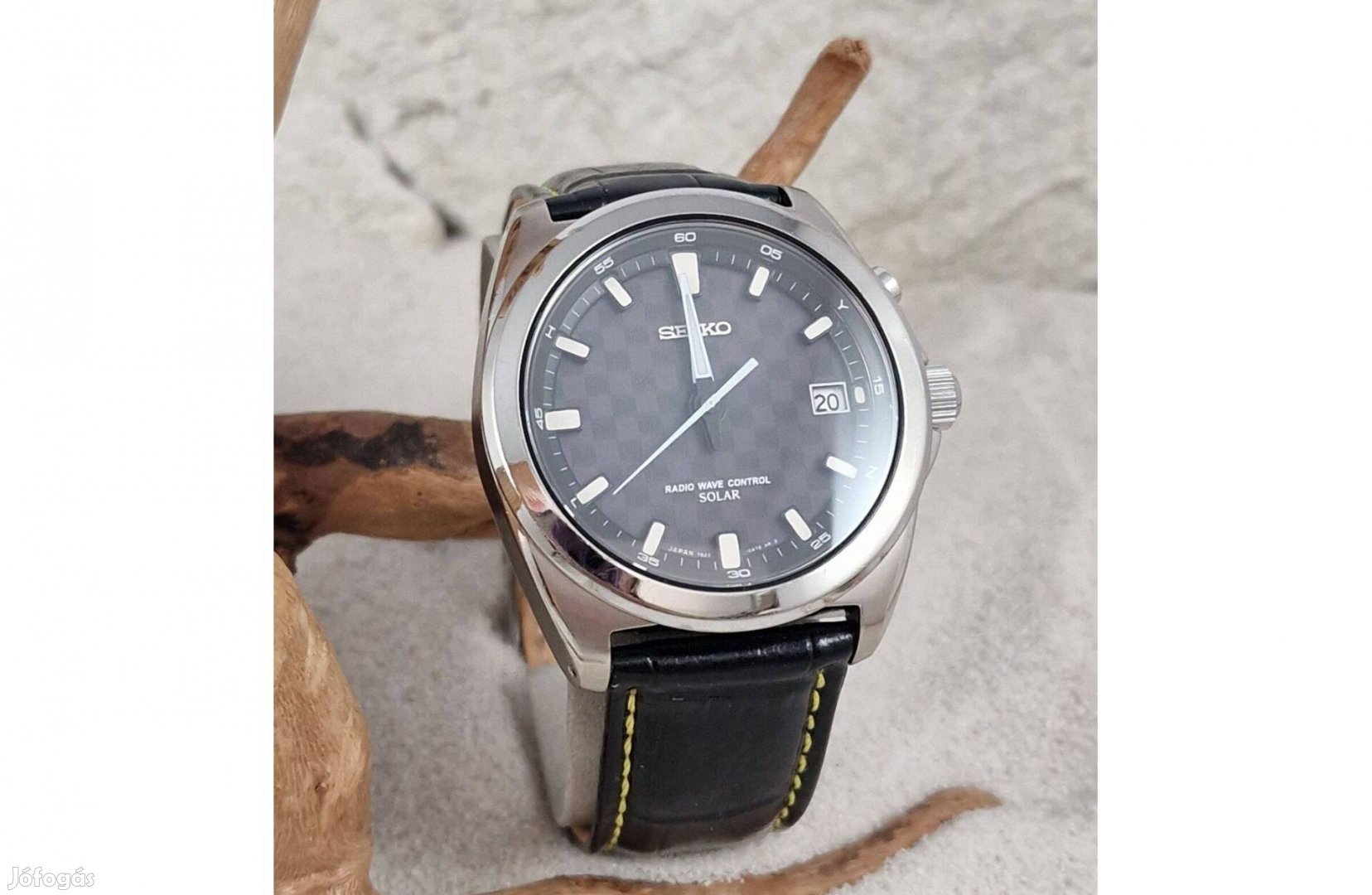 Seiko 'Spirit' solar, rádió, titán, JDM számla és garancia 2005.09