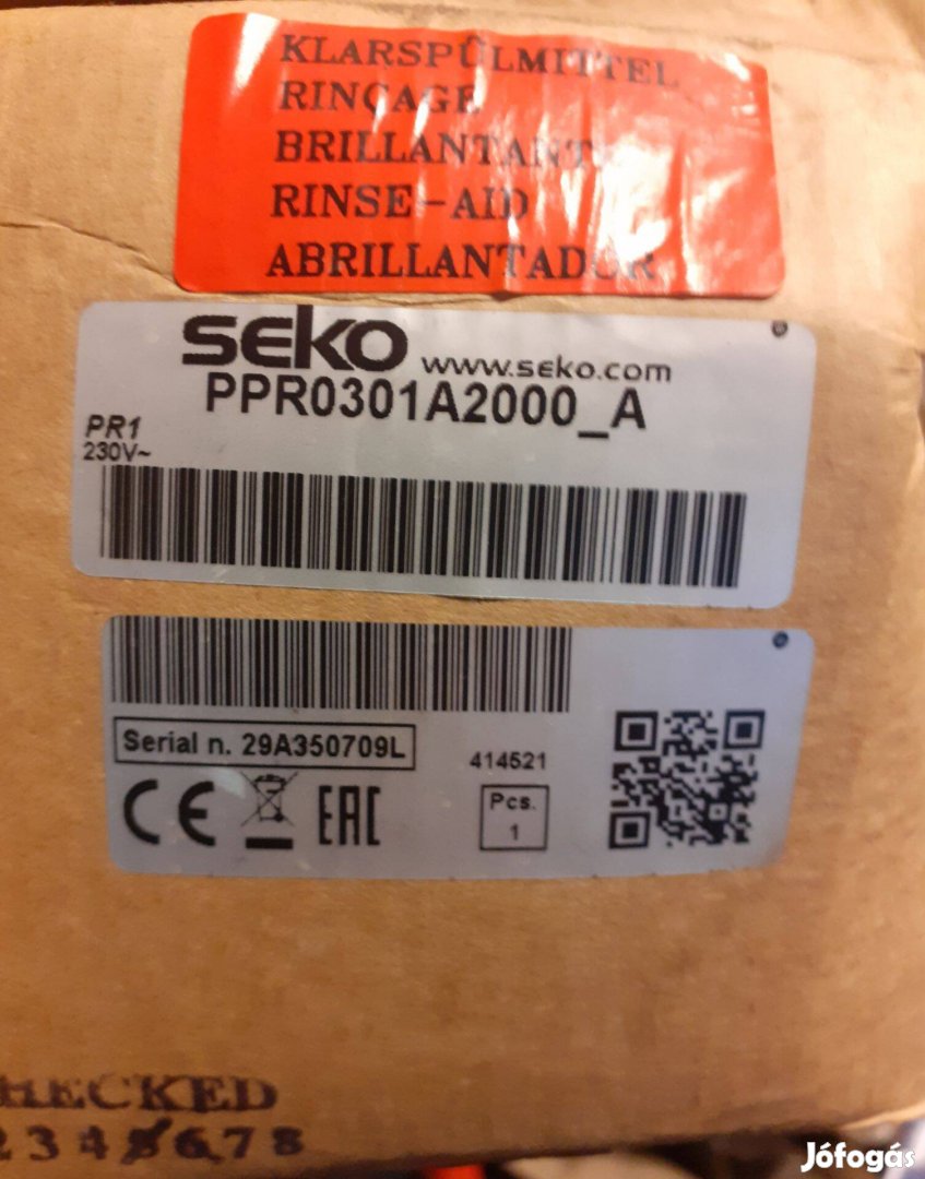 Seko mosogatószer adagoló pumpa