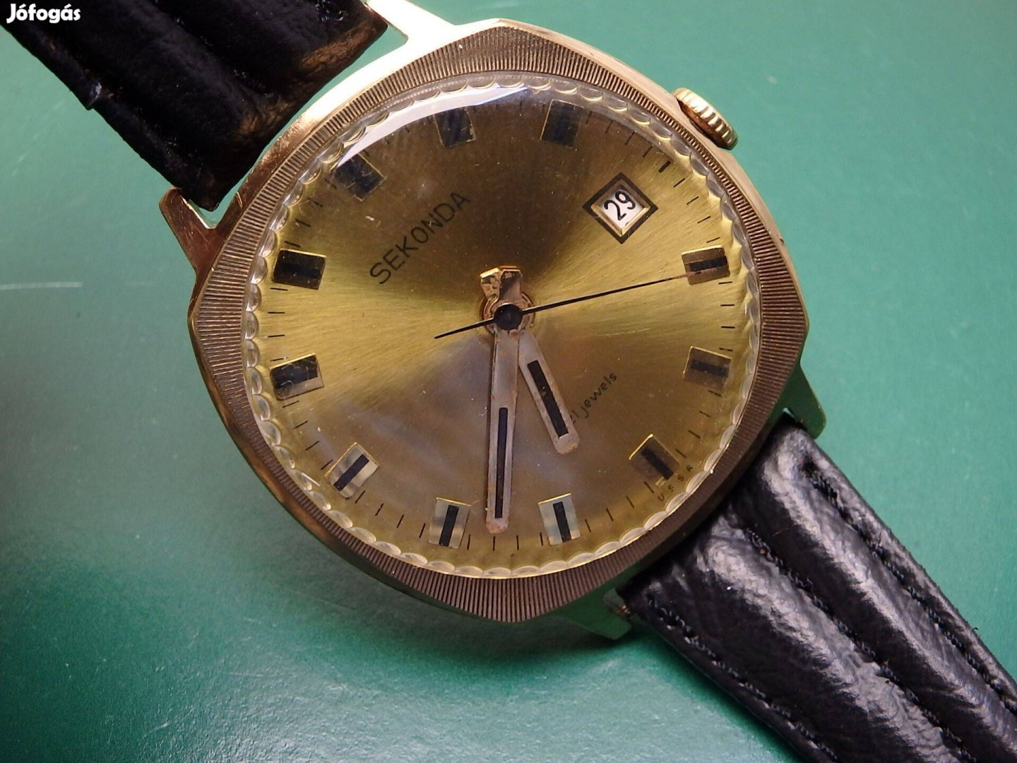 Sekonda Slava Retro Férfi Karóra Orosz Szovjet Kézi Húzós