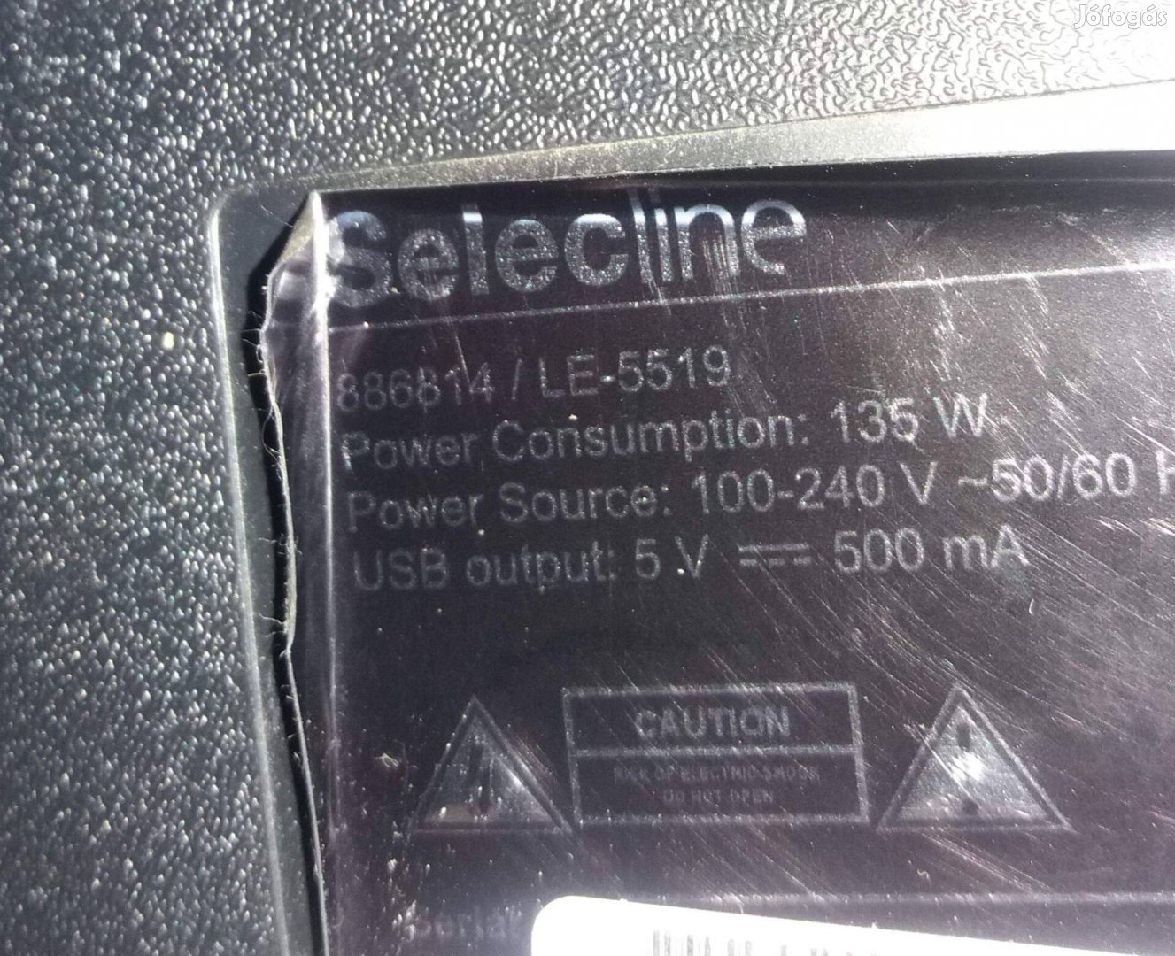 Selecline LE-5519 886814 LED tv háttér alkatrésznek CX550Dledm 55"