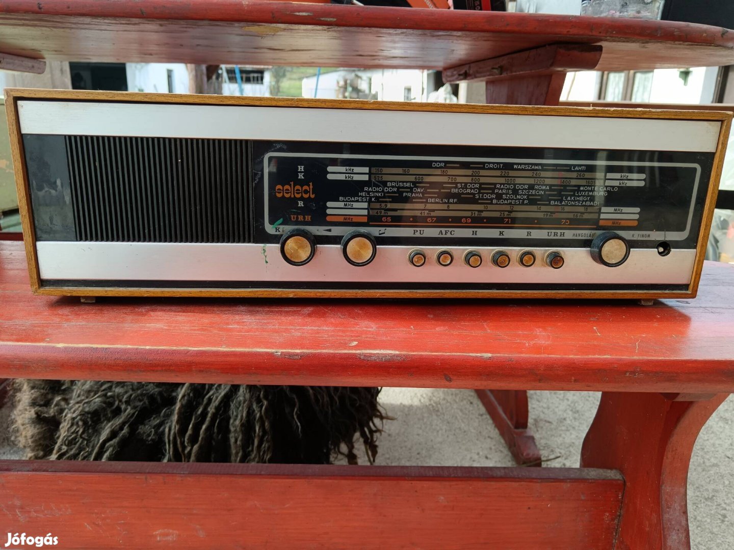 Select régi rádió
