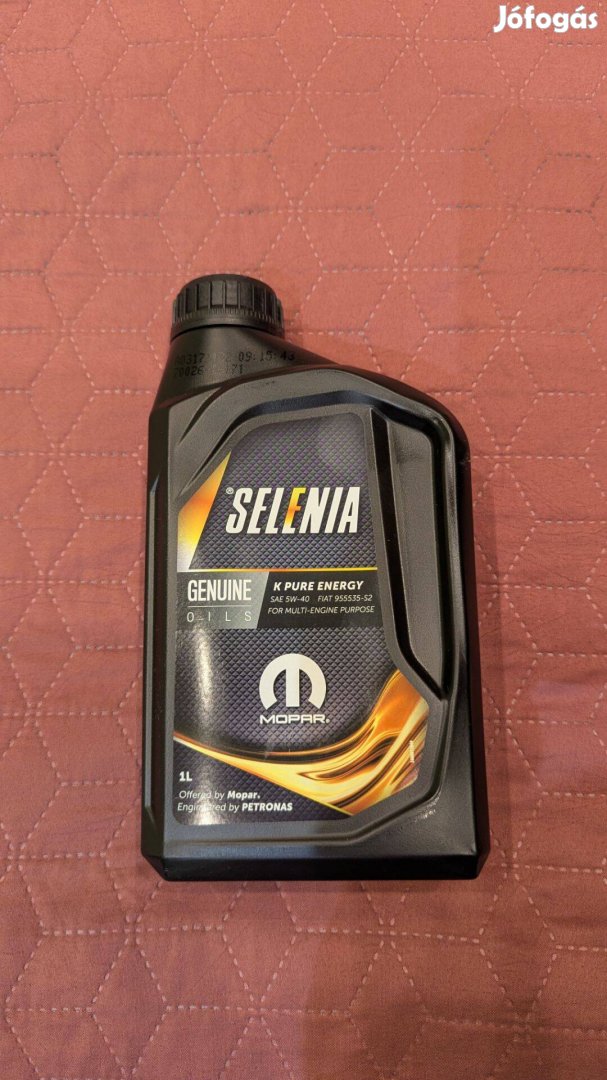 Selenia K Pure Energy 5w-40 1L motorolaj