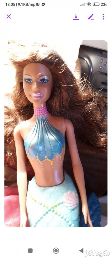 Sellő Barbie eladó