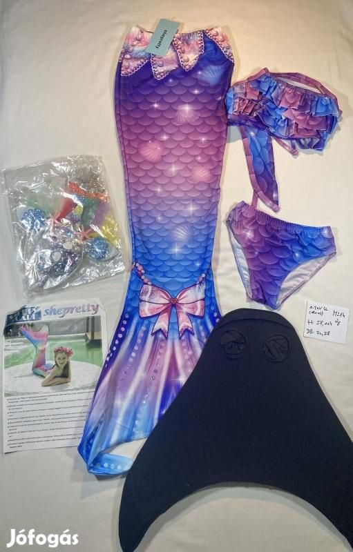 Sellő jelmez, új M214