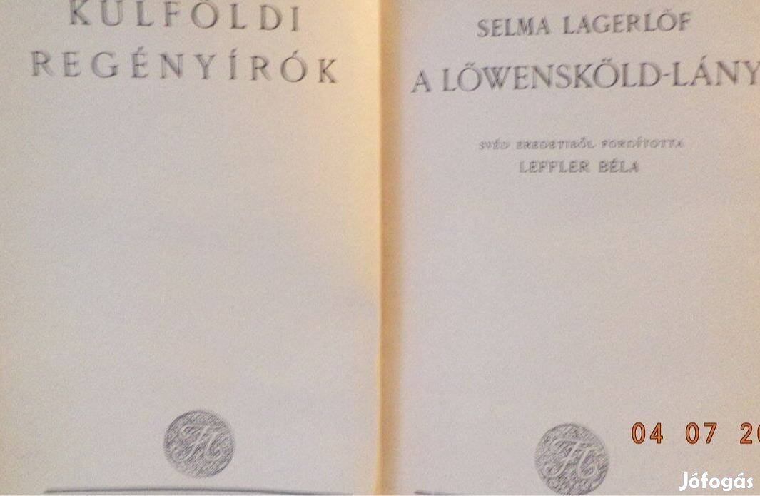 Selma Lagerlöf: A Löwensköld - lány