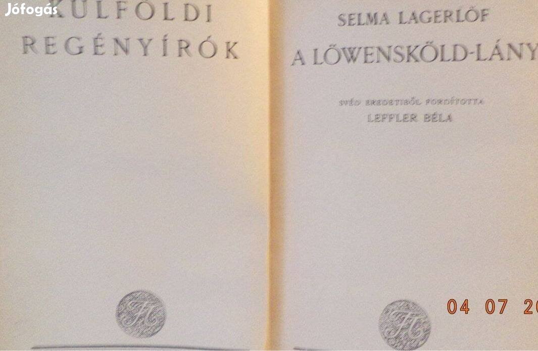 Selma Lagerlöf: A Löwensköld - lány