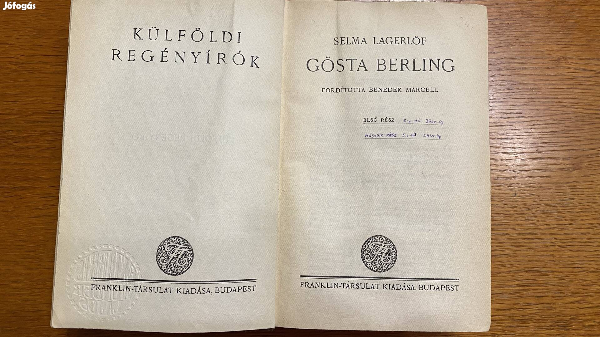 Selma Lagerlöf könyvek