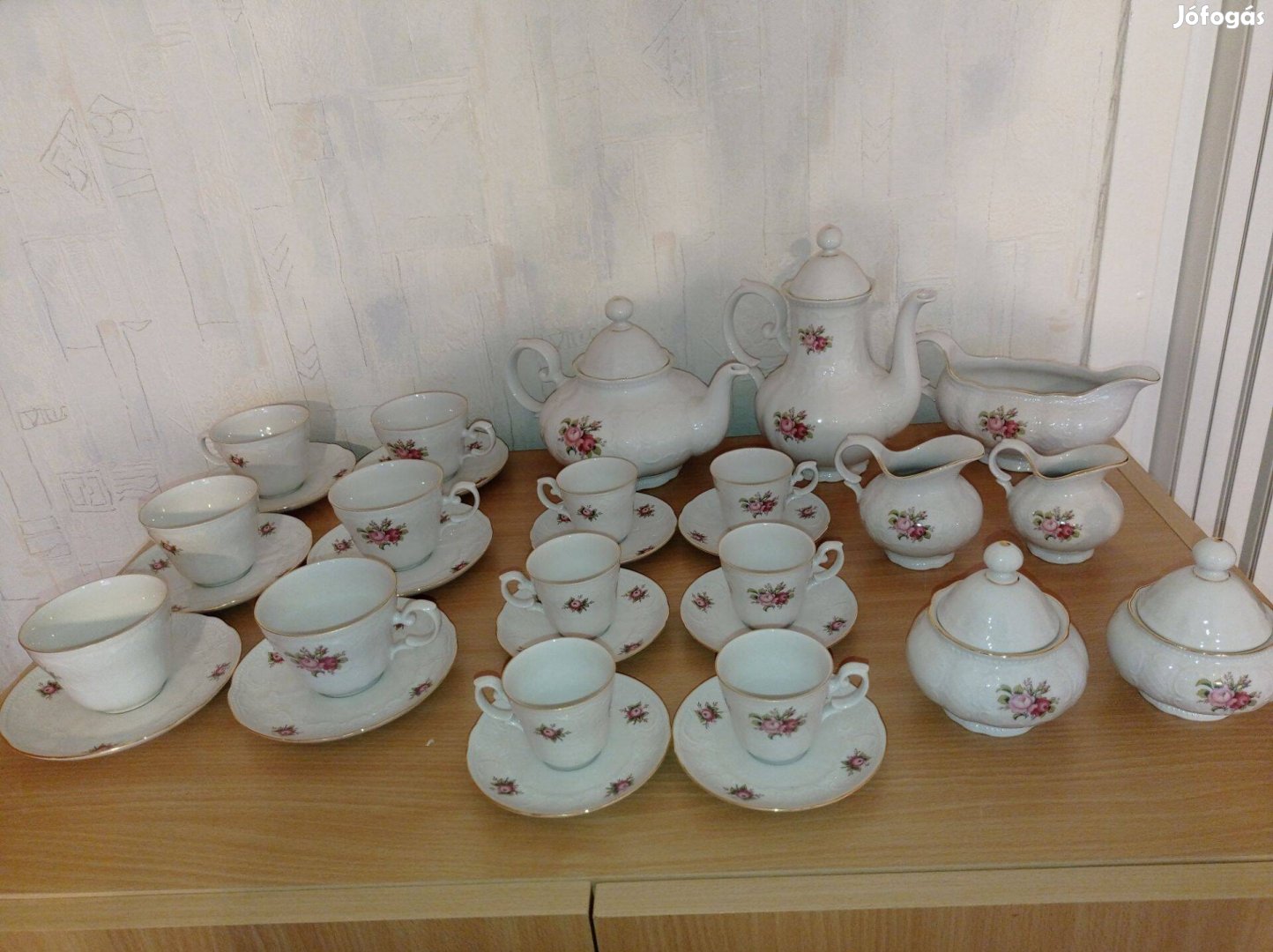 Seltmann Weiden - Bavaria 6 személyes, 66 darabos porcelánkészlet