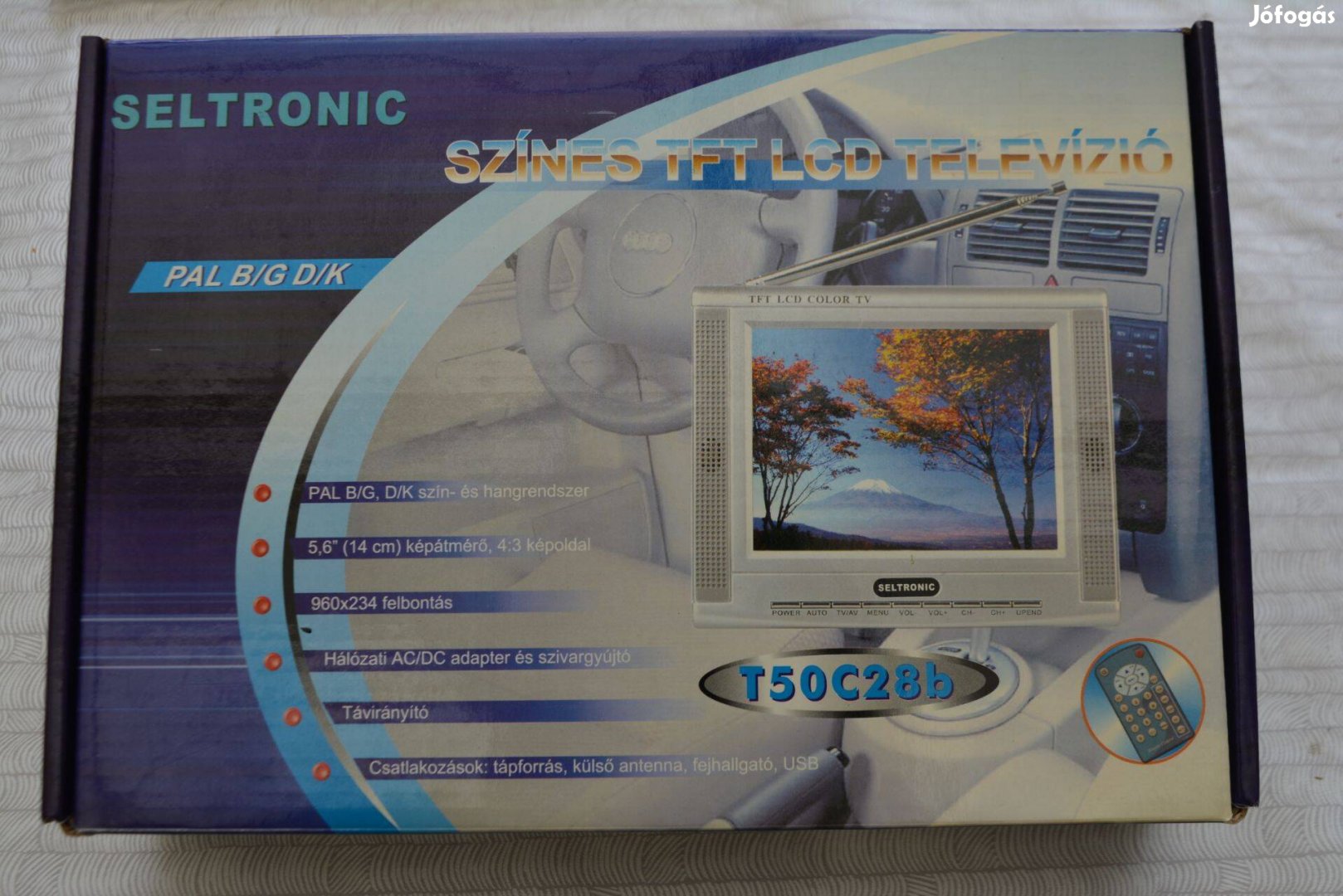 Seltronic T50C28b színes TFT LCD televízió